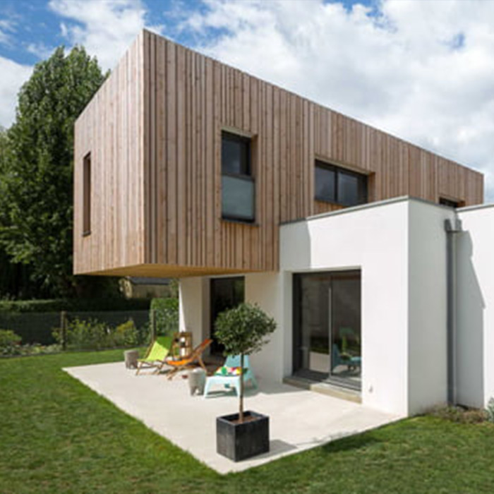 la bocaine maison contemporaine la roche sur yon vendée constructeur maison à étage